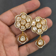 Maroosa moissanite polki set