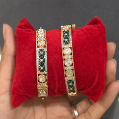 Rajni polki bangle