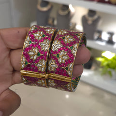 Karni polki bangles