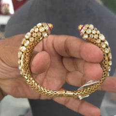 Misha moissanite polki bracelet