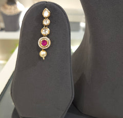 Isha kundan polki set