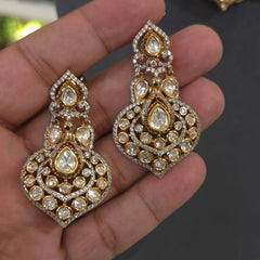 Vibha moissanite polki choker set