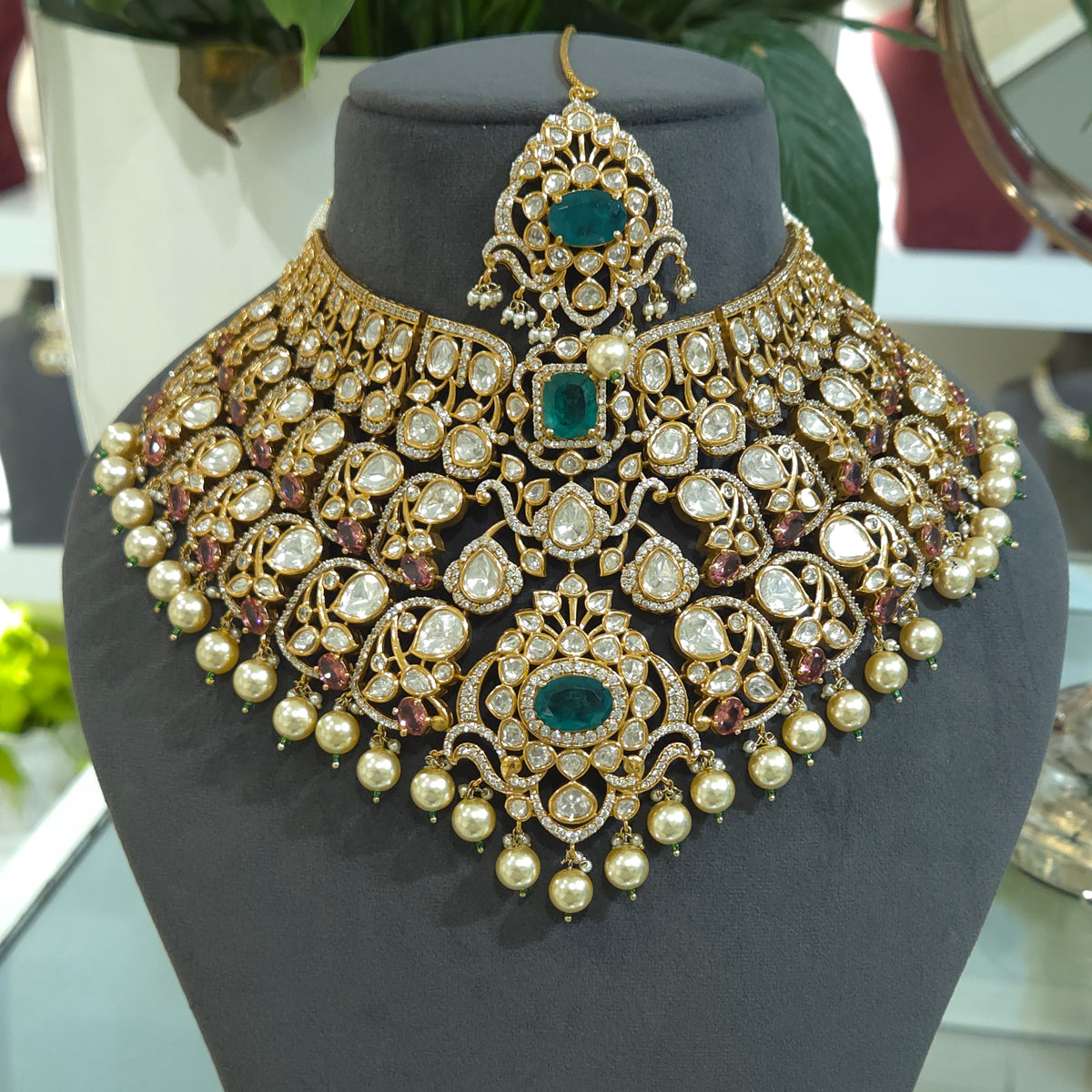 Aarzoo bridal polki set