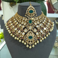 Aarzoo bridal polki set