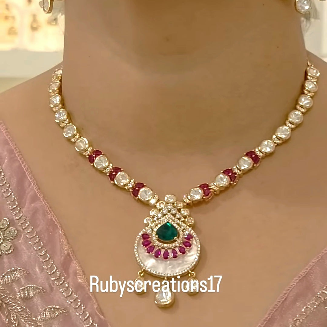 Jhanvi polki set