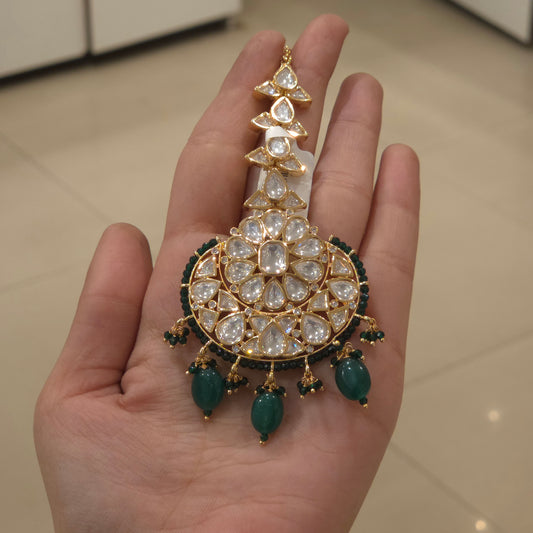 Seema Polki Maangtikka