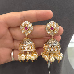 Heena polki earrings