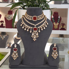 Mishthi bridal polki set