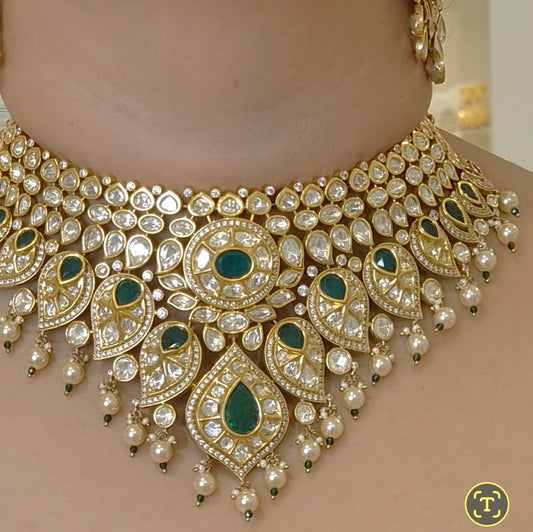 Majula polki choker set