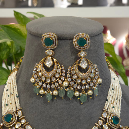 Shrishti Antique polki set