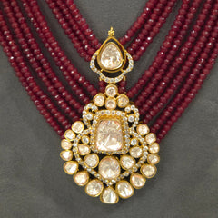 Dhara moissanite polki set