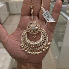 Kaya Polki Maangtikka