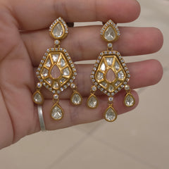 Parveen polki necklace set