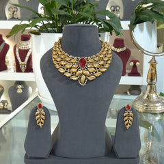 Ria antique golden ad set