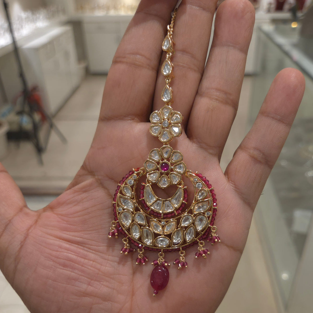 Mahima Polki Maangtikka