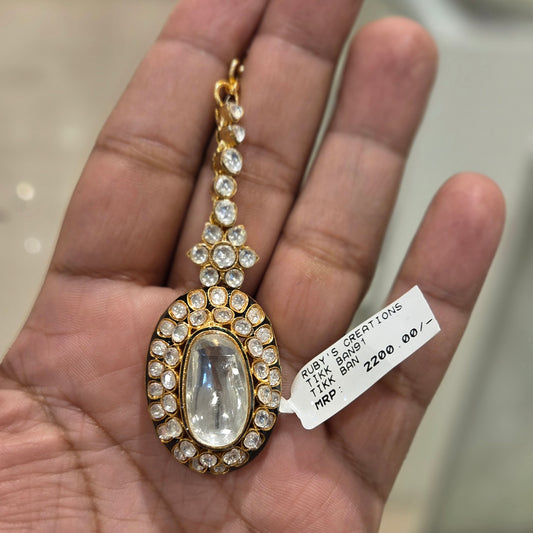 Sristy Polki Maangtikka