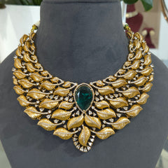 Ria antique golden ad set