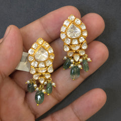 Niharika moissanite polki set
