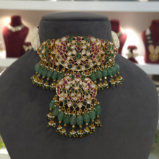 Riya polki choker set