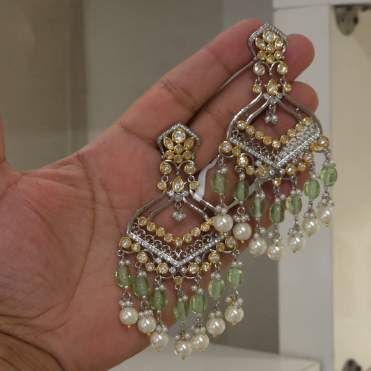 Taran polki earrings