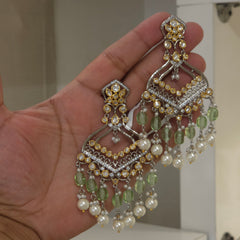 Taran polki earrings