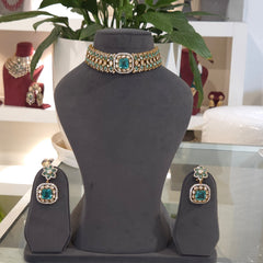 Niti moissanite polki set