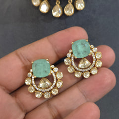 Meenali moissanite choker set
