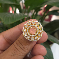 Mini polki rings