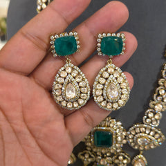 Rehaana moissanite polki set