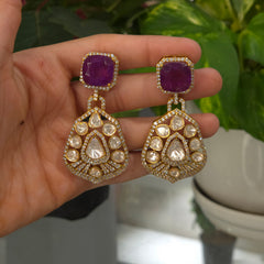 Mahima Polki earings