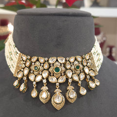 Mahima polki necklace set