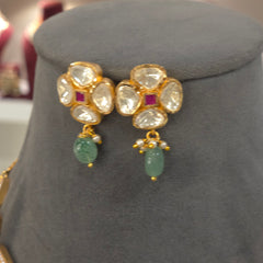 Purva Moissanite Set