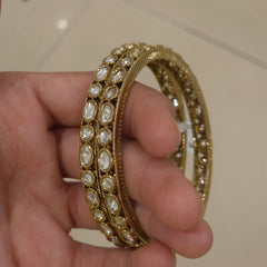 Leena Polki bangles