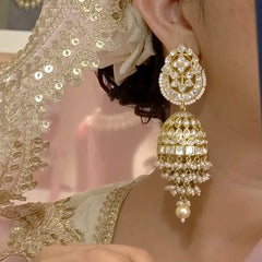 Karna polki jhumka