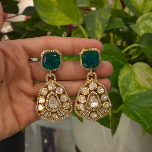 Mahima Polki earings