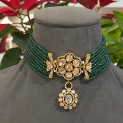 Yashmita Polki choker set