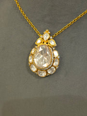 Vasudha moissanite polki set