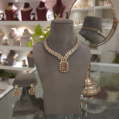 Anikaa Moissanite polki Set