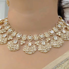 Noori moissanite polki set