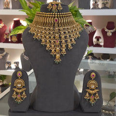 Kanika Antique choker Set