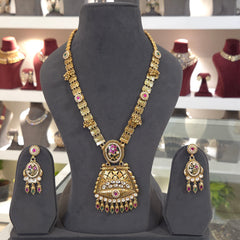 Rambha heritage necklace set