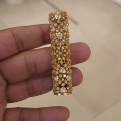 Mumtaz moissanite polki bracelet