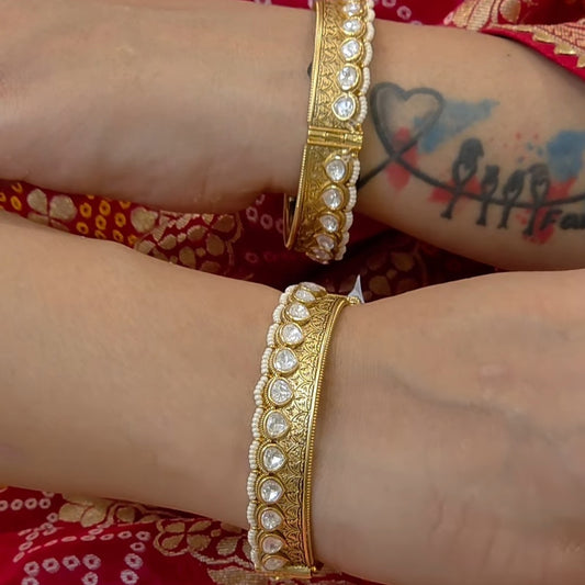 Navneet polki bangles