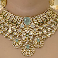 Nusrat bridal polki set