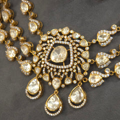 Parisha moissanite polki set