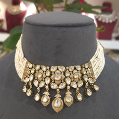 Mahima polki necklace set