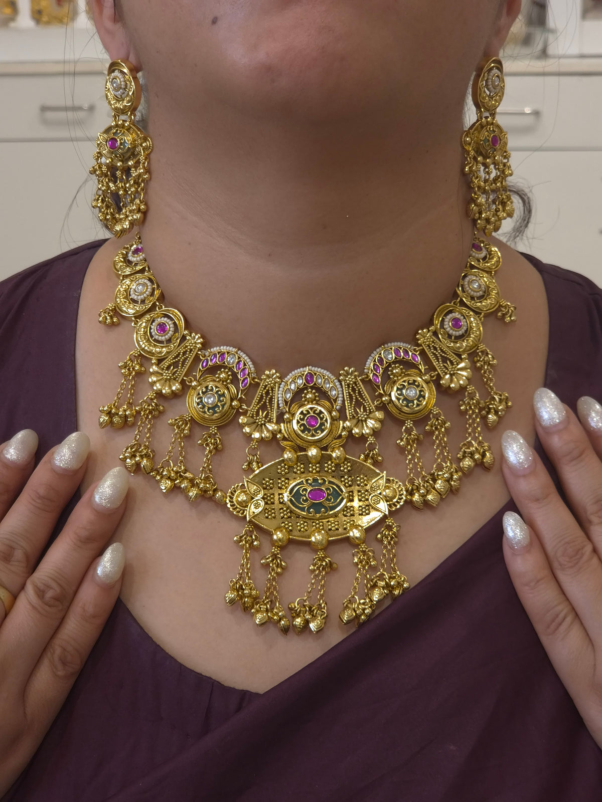 Rasika heritage necklace set