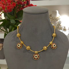 Parvati Antique gold necklace