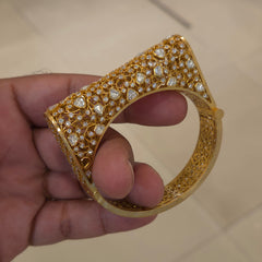 Mumtaz moissanite polki bracelet