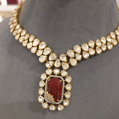 Anikaa Moissanite polki Set